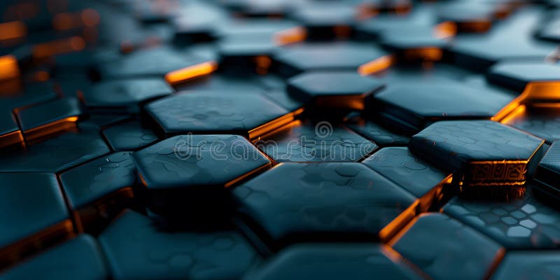 Abstract technology background hexagon glow neon line business background theme royalty free stock image