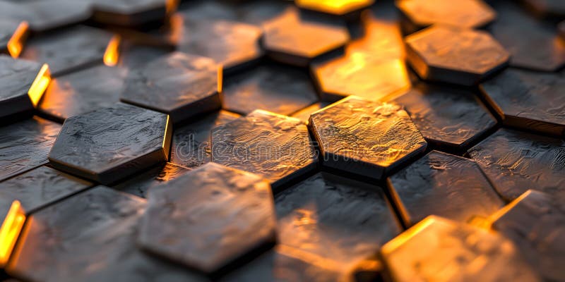 Abstract technology background hexagon glow neon line business background theme royalty free stock photos