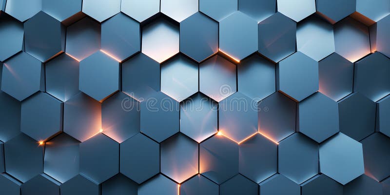 Abstract technology background hexagon glow neon line business background theme royalty free stock image