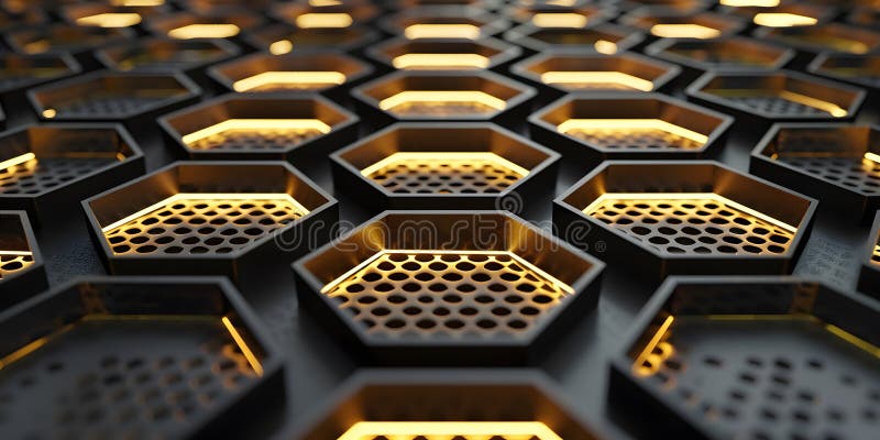 Abstract technology background hexagon glow neon line business background theme stock photos