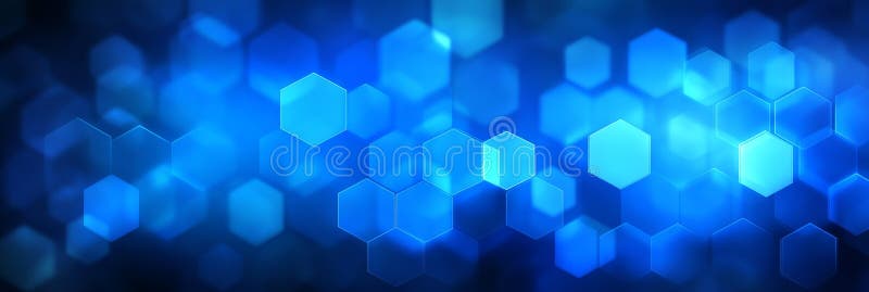 Abstract Technology Background, Subtle Hexagon Pattern, Geometric Shapes Lights Effect vector illustration