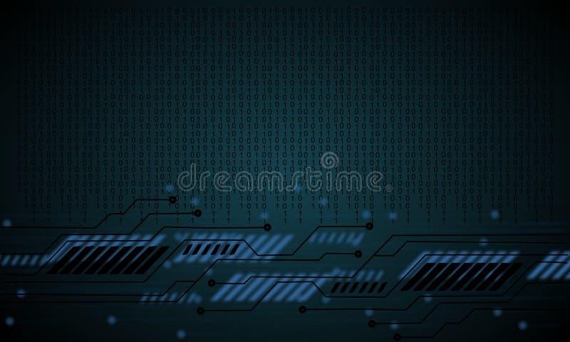 Abstract technology circles background. futuristic technology background, Illustration business digital technology concept. vector illustration