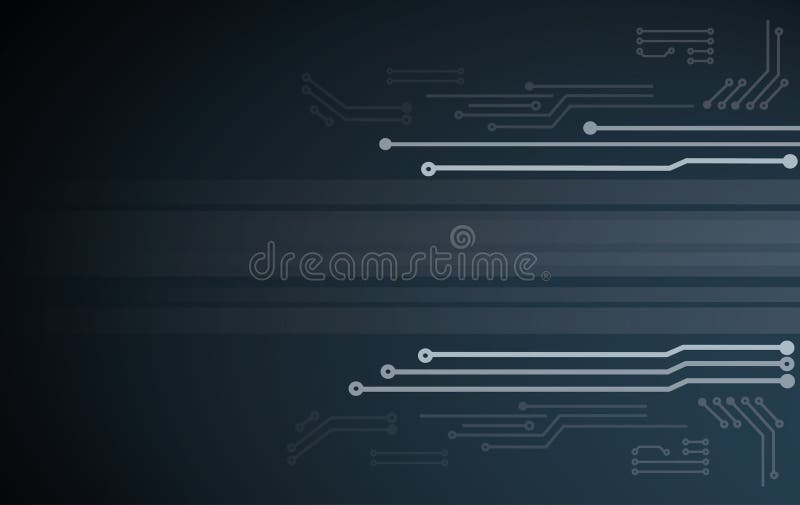 Abstract technology circuit board background vector illustration.