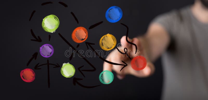 A Abstract Technology Group and Data Stock Image Image of technology