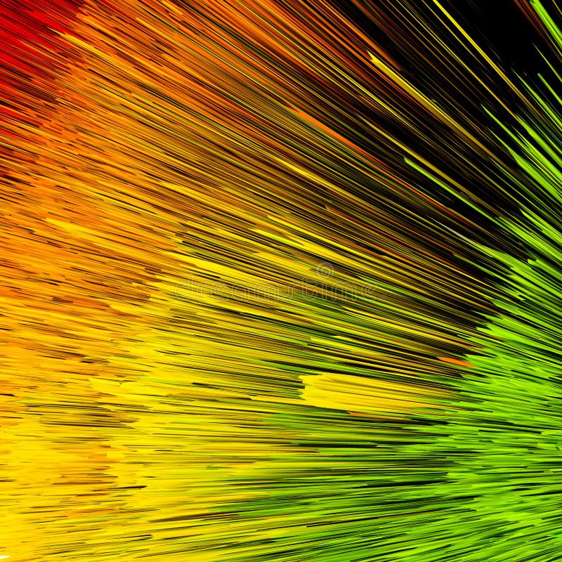 Abstract texture background with lighting effect for graphic design. Movement of red, yellow, green and orange. Bright