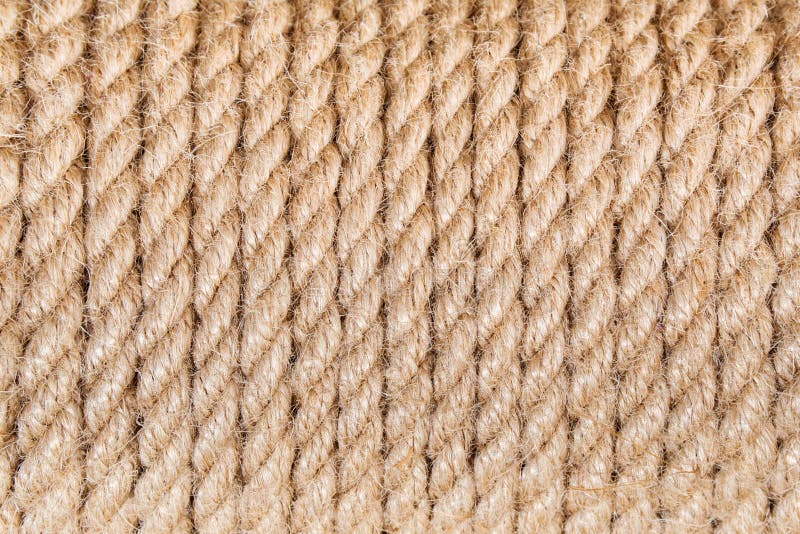 Abstract Texture of Brown Jute Rope Stock Photo - Image of