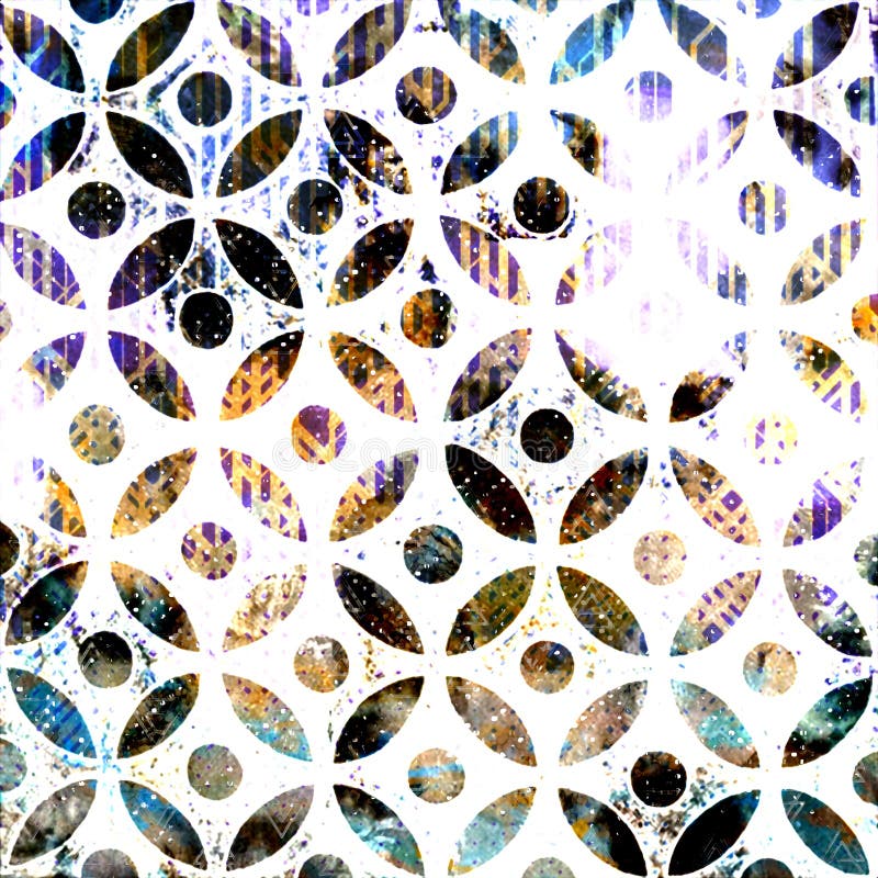 Abstract texture modern pattern classic stock illustration
