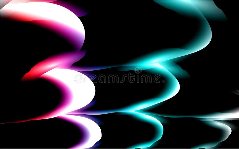 Abstract texture of unusual beautiful luminous light airy bright waves of lines of energetic magical magical multicolored vector illustration Abstract texture of unusual beautiful luminous light airy bright waves of lines of energetic magical magical multicolored vector illustration