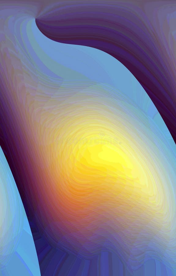 Abstract textured background, psychedelic pattern with beautiful smooth lines vector illustration