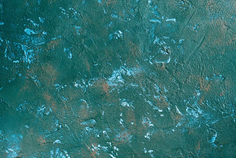 Abstract Textured Emerald Green Concrete Backdrop Stock Image Image