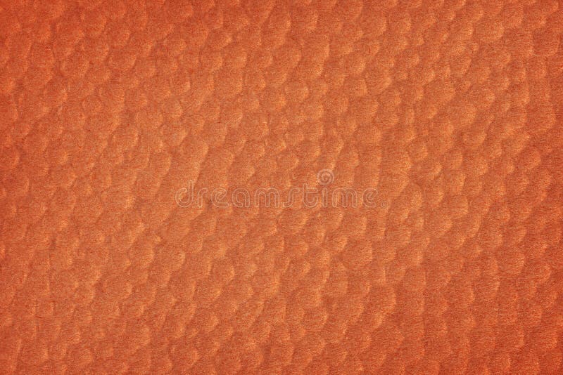 Abstract textured orange background with bubbles stock image