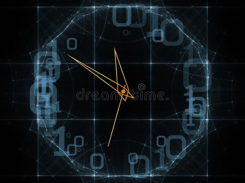 Abstract Time Background stock illustration. Illustration of energy ...