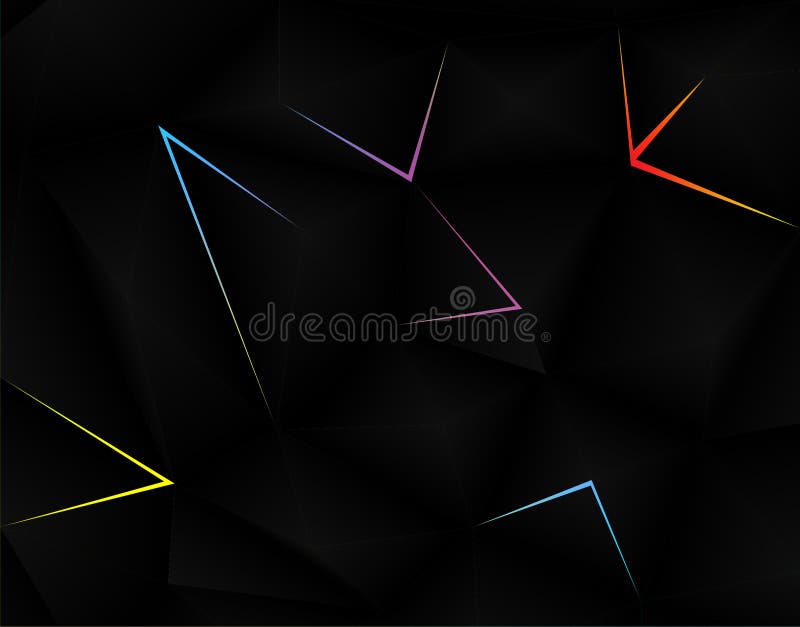 The Abstract Triangle Background Has a Slightly Different Gradation ...