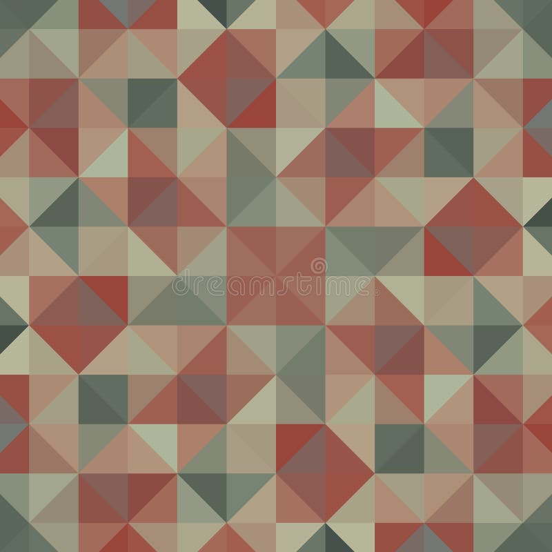 Abstract triangular pixelation. Multi-colored texture. Mosaic pattern consisting of triangles vector illustration
