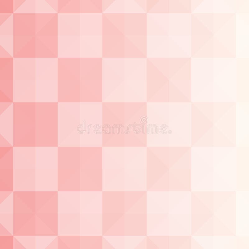 Abstract triangular pixelation. Multi-colored texture. Mosaic pattern consisting of triangles stock illustration