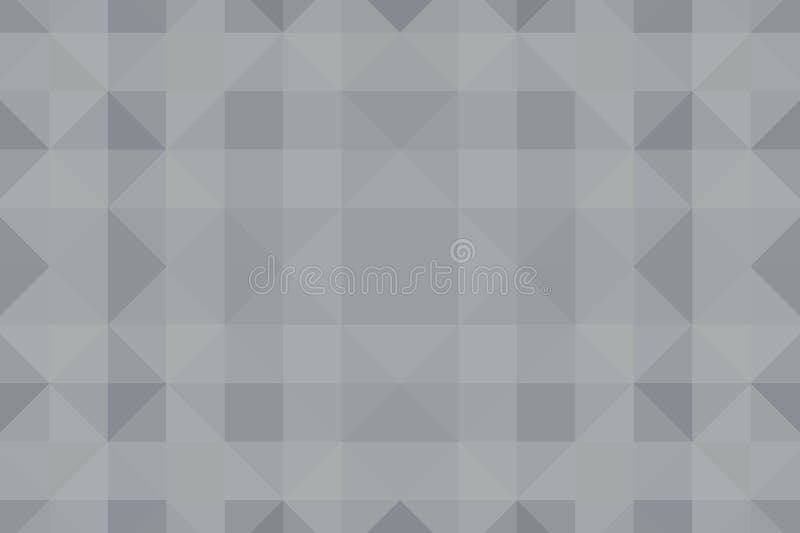 Abstract triangular pixelation. Multi-colored texture. Mosaic pattern consisting of triangles royalty free illustration