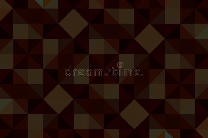 Abstract triangular pixelation. Multi-colored texture. Mosaic pattern consisting of triangles stock illustration