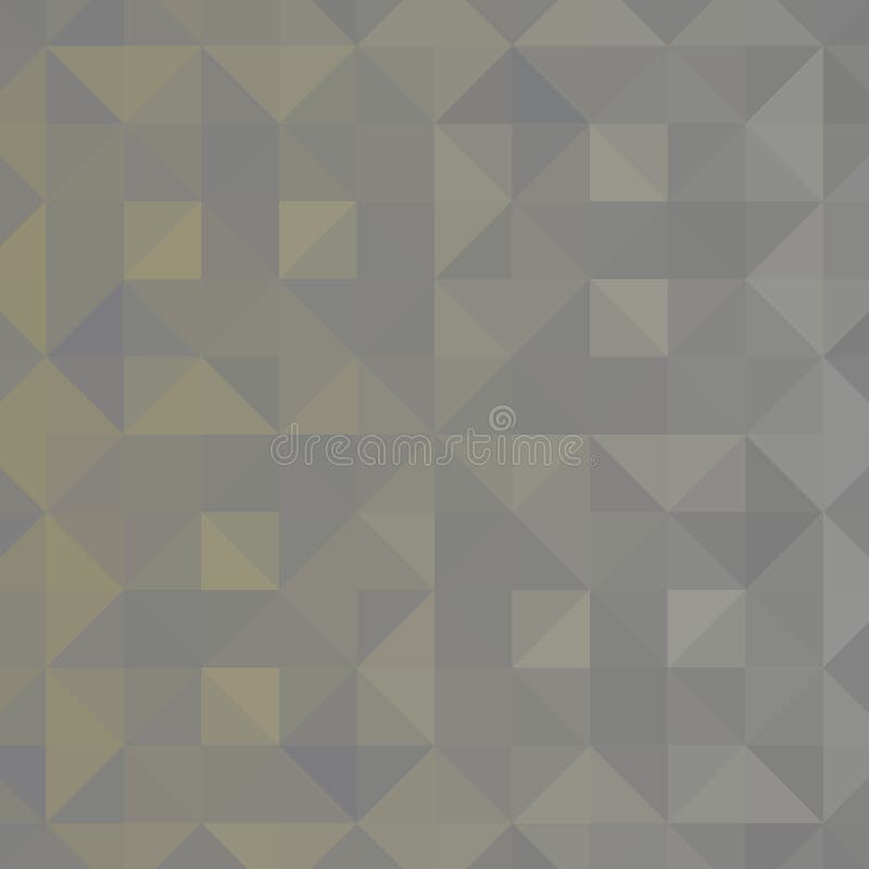 Abstract triangular pixelation. Multi-colored texture. Mosaic pattern consisting of triangles royalty free illustration