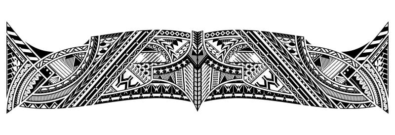Polynesian Pattern Border Tattoo Sleeve Vector Stock Vector (Royalty Free)  1390072070 | Shutterstock