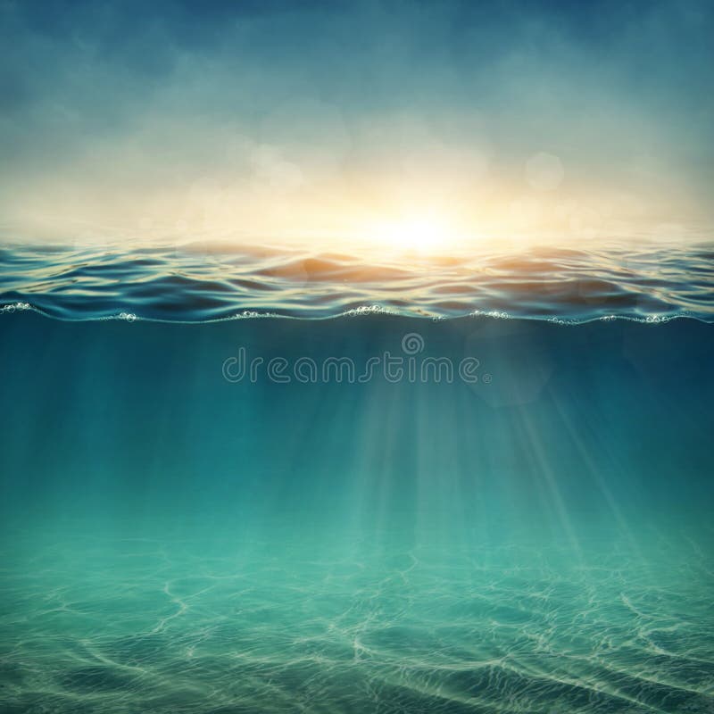 Abstract underwater background