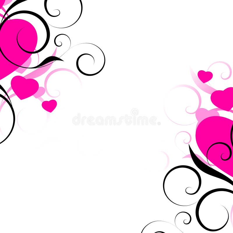 Abstract Valentines Background