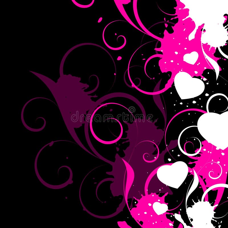 Abstract Valentines Background