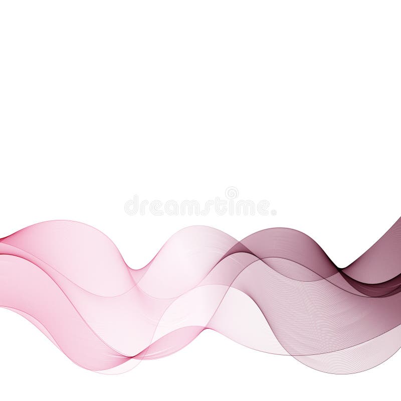 Abstract vector background, color waved lines for brochure, website, flyer design. Transparent smooth wave. eps 10 royalty free illustration