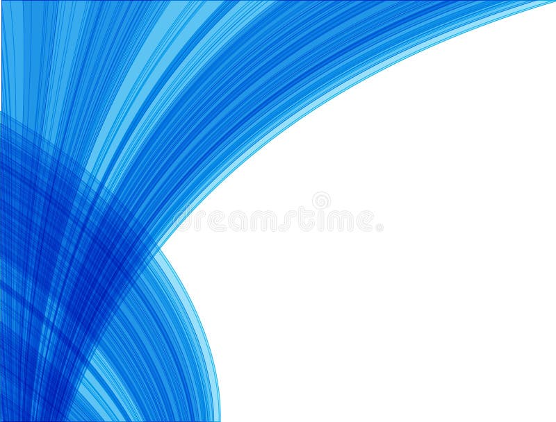 Abstract vector background with color waves