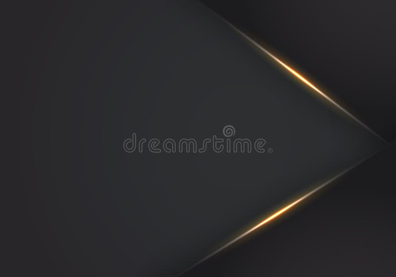 Abstract vector background with dark gray metal layers. abstract metallic light black frame layout modern tech design template bac
