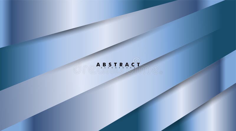 Abstract vector background. overlapping blue metal shapes. design illustrations for any background vector illustration
