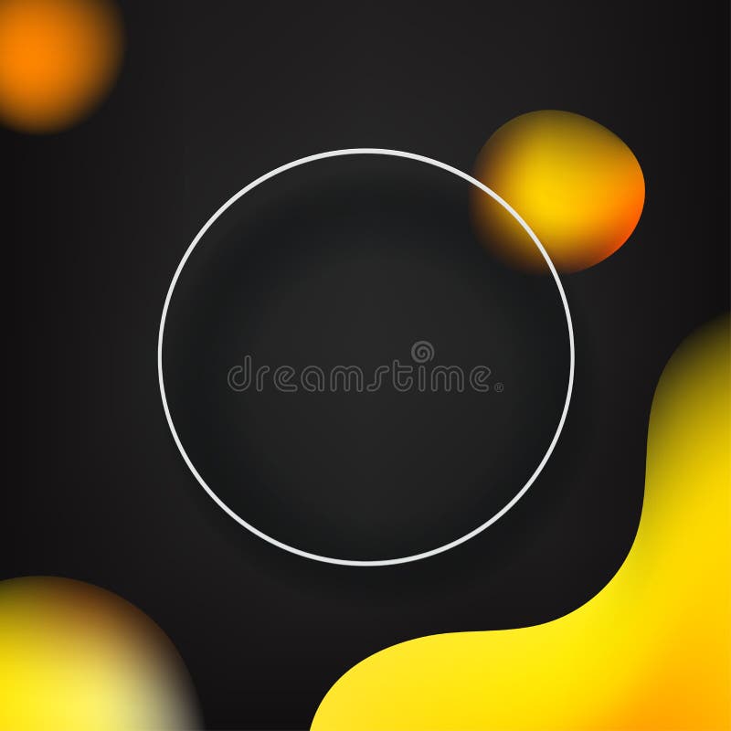 Abstract vector background with white frame. Landing page stock illustration