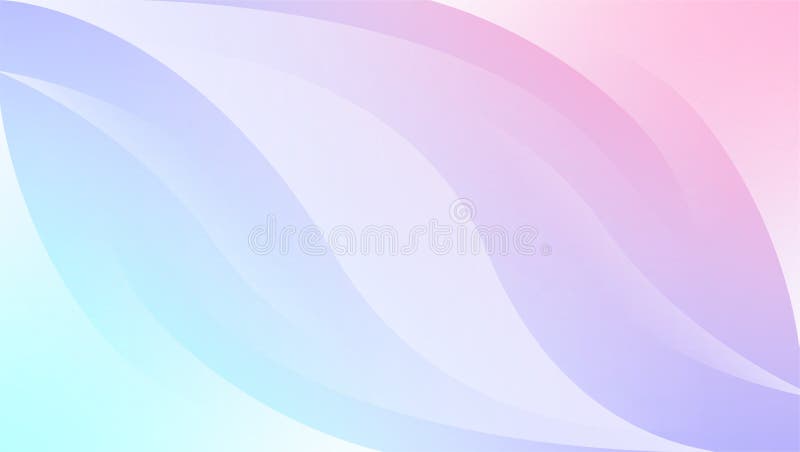 Light Shaded Pastel Colors Abstract 3d Wall Design Web Background in  Vector. Gradient Wave Abstract Background. Blue and Pink. Stock Vector -  Illustration of backgrounds, cover: 183057592