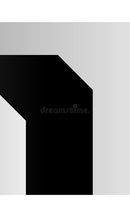 Abstract Vector Black To White Shaded Background,wallpaper, Vector Illustration Stock Vector