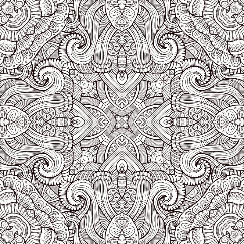 Abstract vector decorative ethnic seamless pattern stock illustration Abstract vector decorative ethnic seamless pattern stock illustration