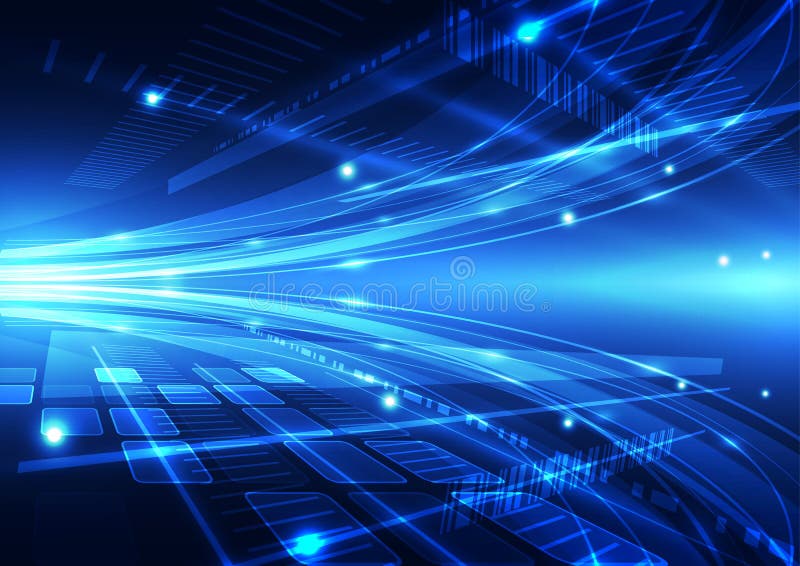 Abstract vector future internet technology background illustration vector illustration