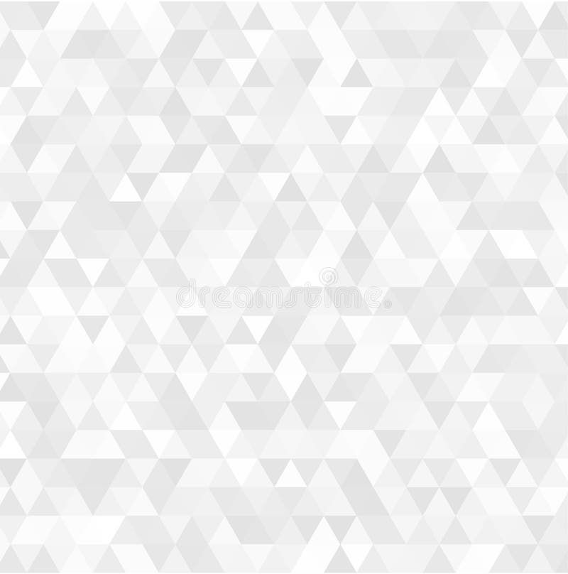 Abstract Vector Gray Triangle Background. Geometric White Texture ...