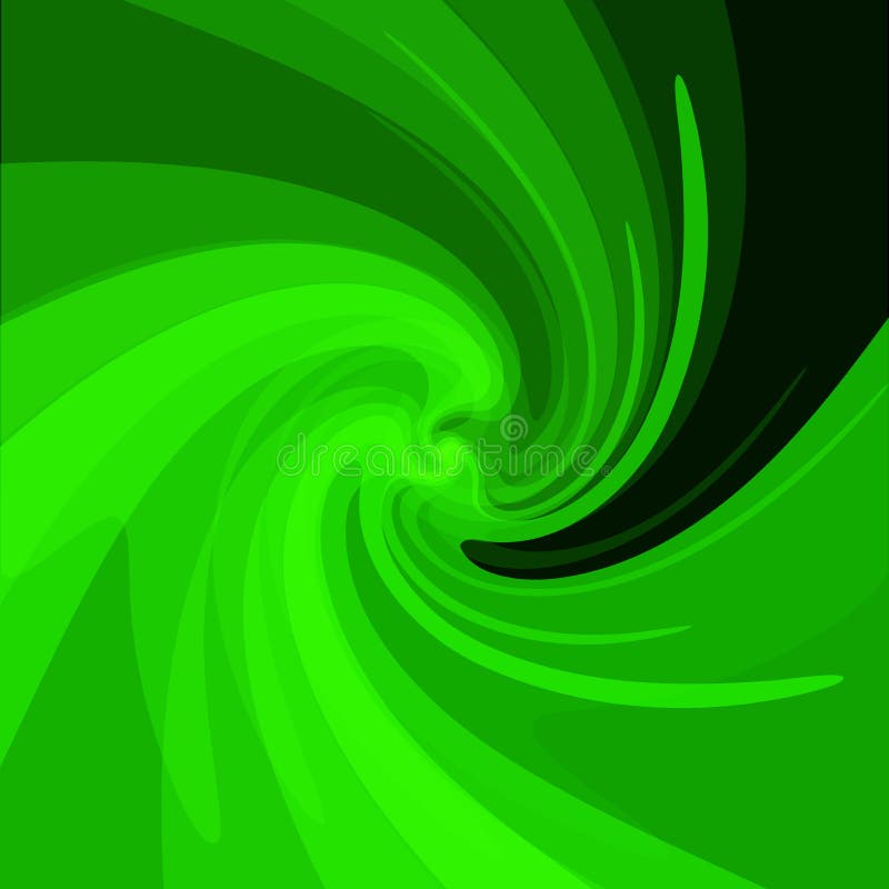 Abstract Vector Green Background with Glow Effect. Stock Vector