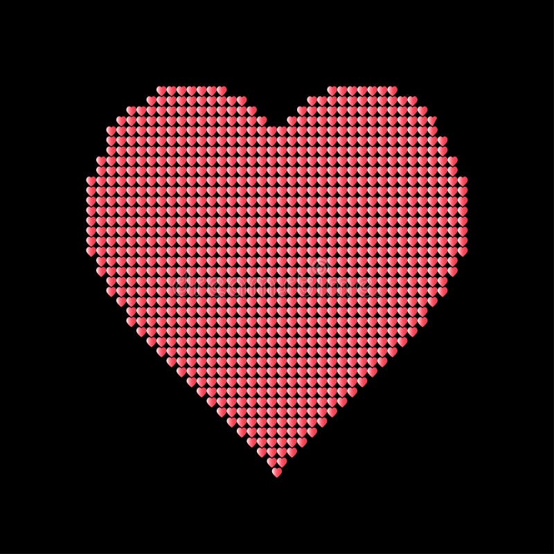 Abstract vector heart . Element for frame. Vector illustration for Valentines Day. Love concept. Cute happy wallpaper. Good idea f vector illustration Abstract vector heart . Element for frame. Vector illustration for Valentines Day. Love concept. Cute happy wallpaper. Good idea f vector illustration