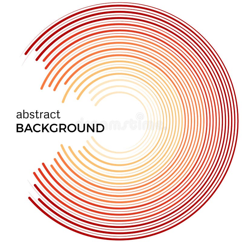 Abstract vector illustration depicting colored circles on a white background vector illustration