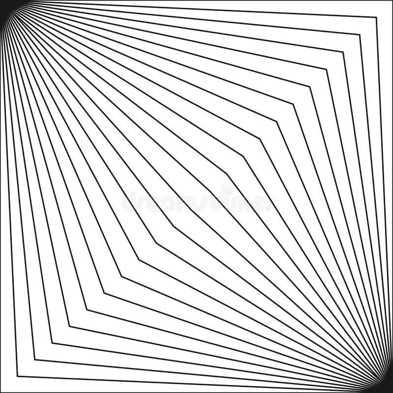 Geometric pattern with thin diagonal lines in square form. vector illustration