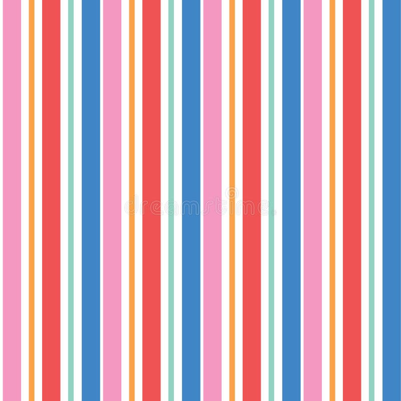 Abstract vector multicolor geometric seamless vector pattern. Vibrant vertical stripes on white background. Wrapping paper. Print vector illustration Abstract vector multicolor geometric seamless vector pattern. Vibrant vertical stripes on white background. Wrapping paper. Print vector illustration