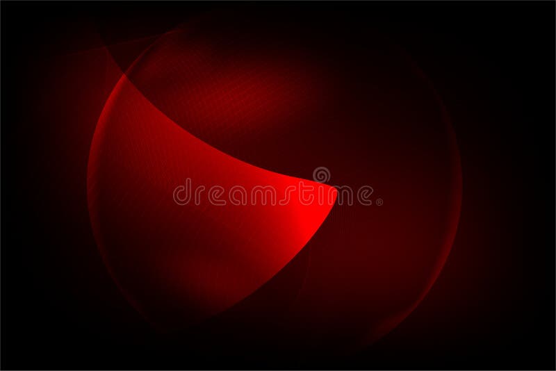 Red And Black Vector Shaded Wavy Background Wallpaper. Vector