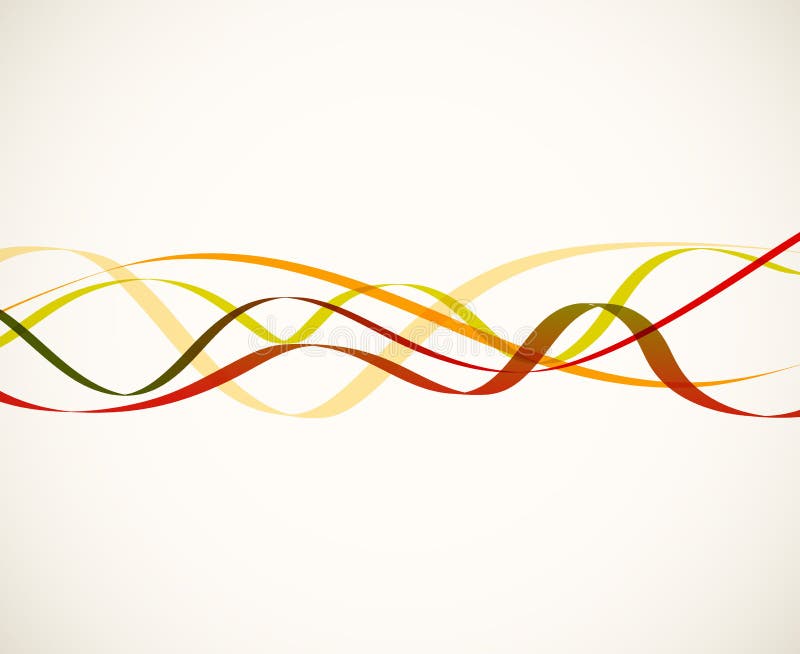 Abstract vector red lines stock vector. Illustration of light - 36335625