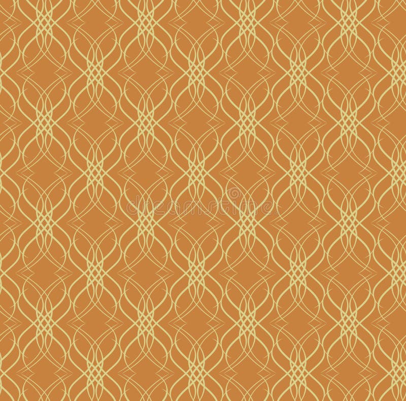 Abstract vector seamless light brown pattern