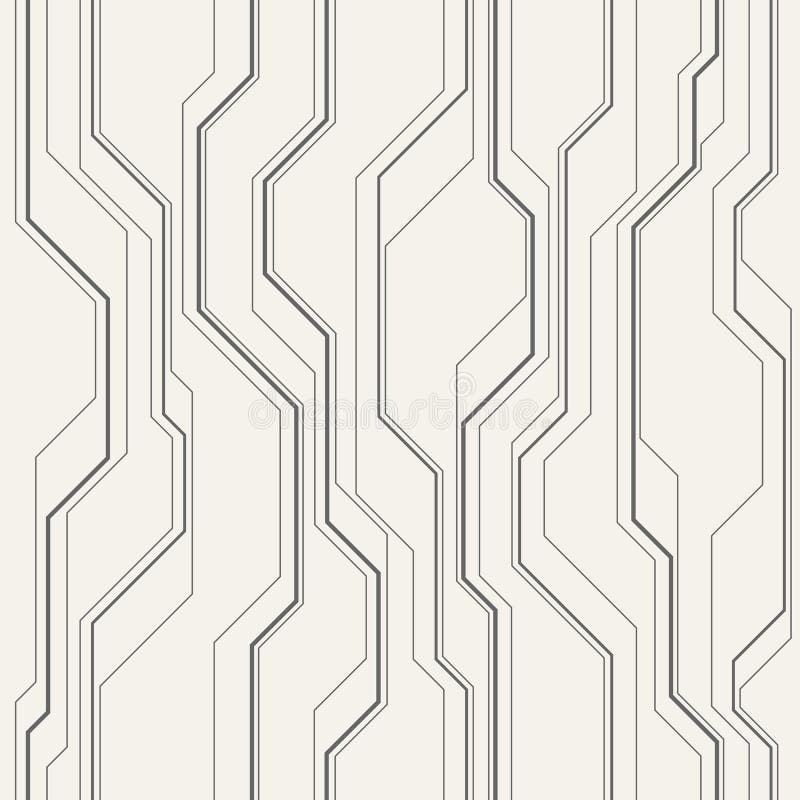 Abstract vector seamless pattern with lines. vector illustration