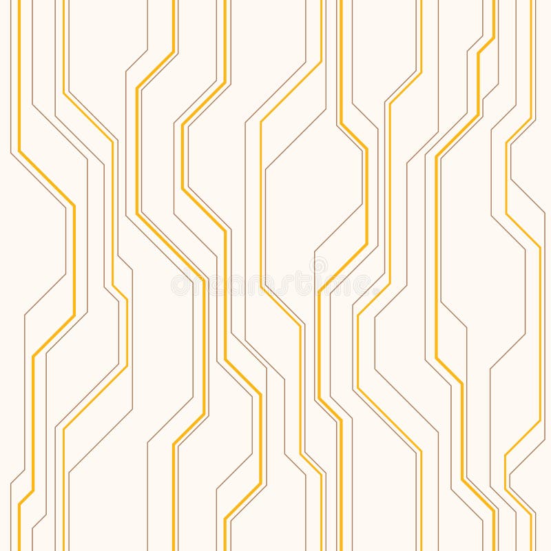 Abstract vector seamless pattern with lines. stock illustration