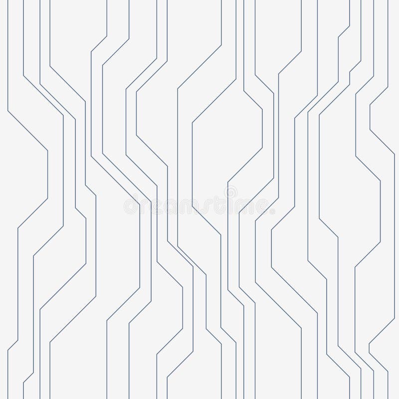 Abstract vector seamless pattern with lines. stock illustration