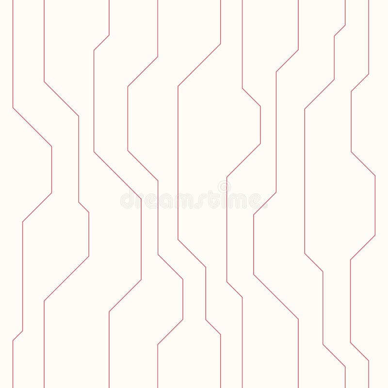 Abstract vector seamless pattern with lines. stock illustration