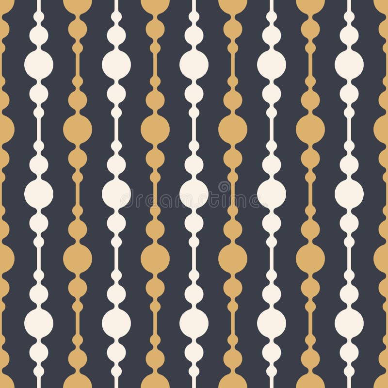 Abstract vector seamless pattern. Thickening bands. Color background stock illustration