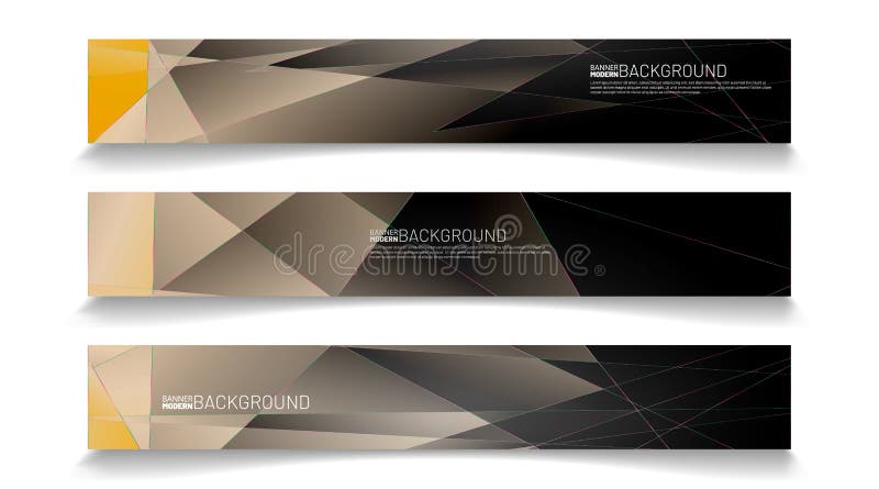 Abstract vector template web background. rectangular polygon design banner royalty free illustration